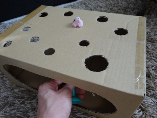 自作のねずみたたき