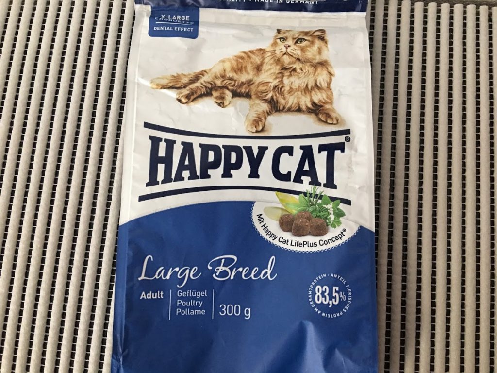 ハッピーキャットラージブリードのパッケージ