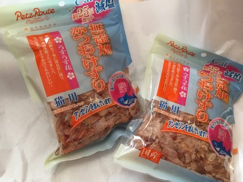 猫用かつおぶし