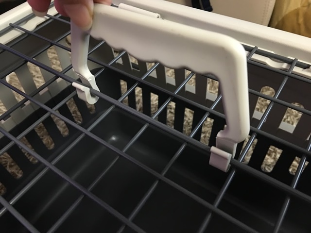ペットキャリーの取っ手